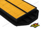 Фильтр двигателя автомобиля Хонда, автоматический цвет желтого цвета ОЭМ 17220-РЗА-И00 воздушного фильтра